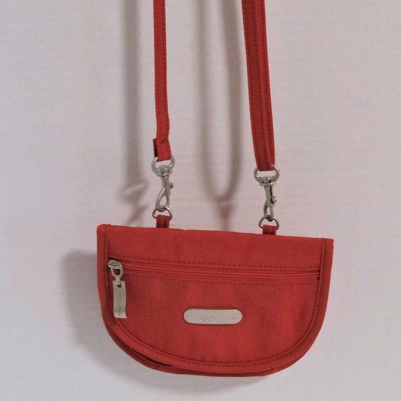 Baggallini Bags Baggallini Small Red Nylon Cross Bodywalletwaist